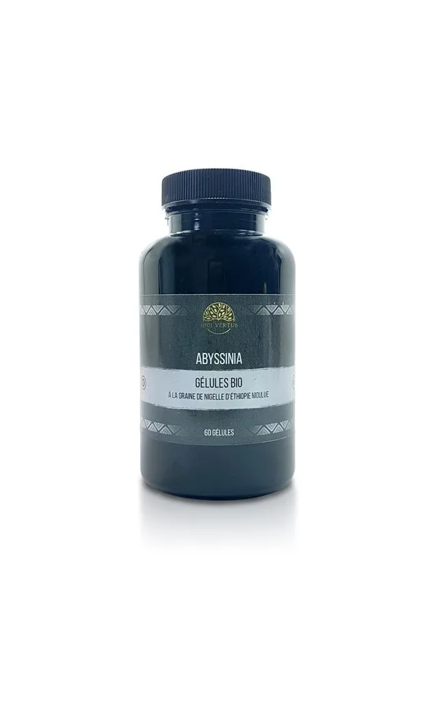 gélules à la poudre de nigelle d'Ethiopie Abyssinia - 1001 vertus