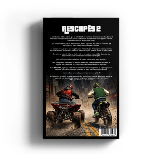 RESCAPÉS 2 - 4ème de couverture